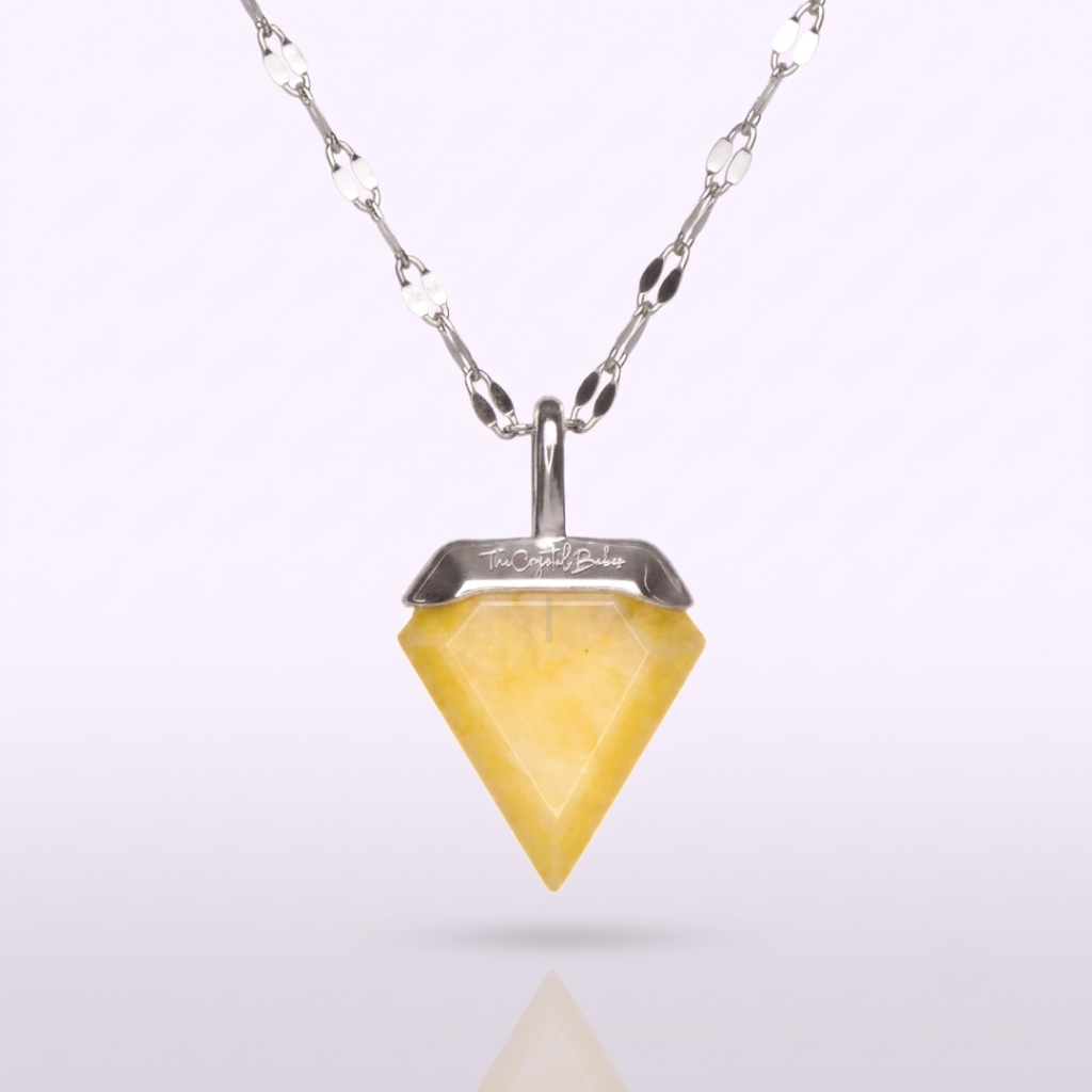 Gilded Citrine Necklace - view 6