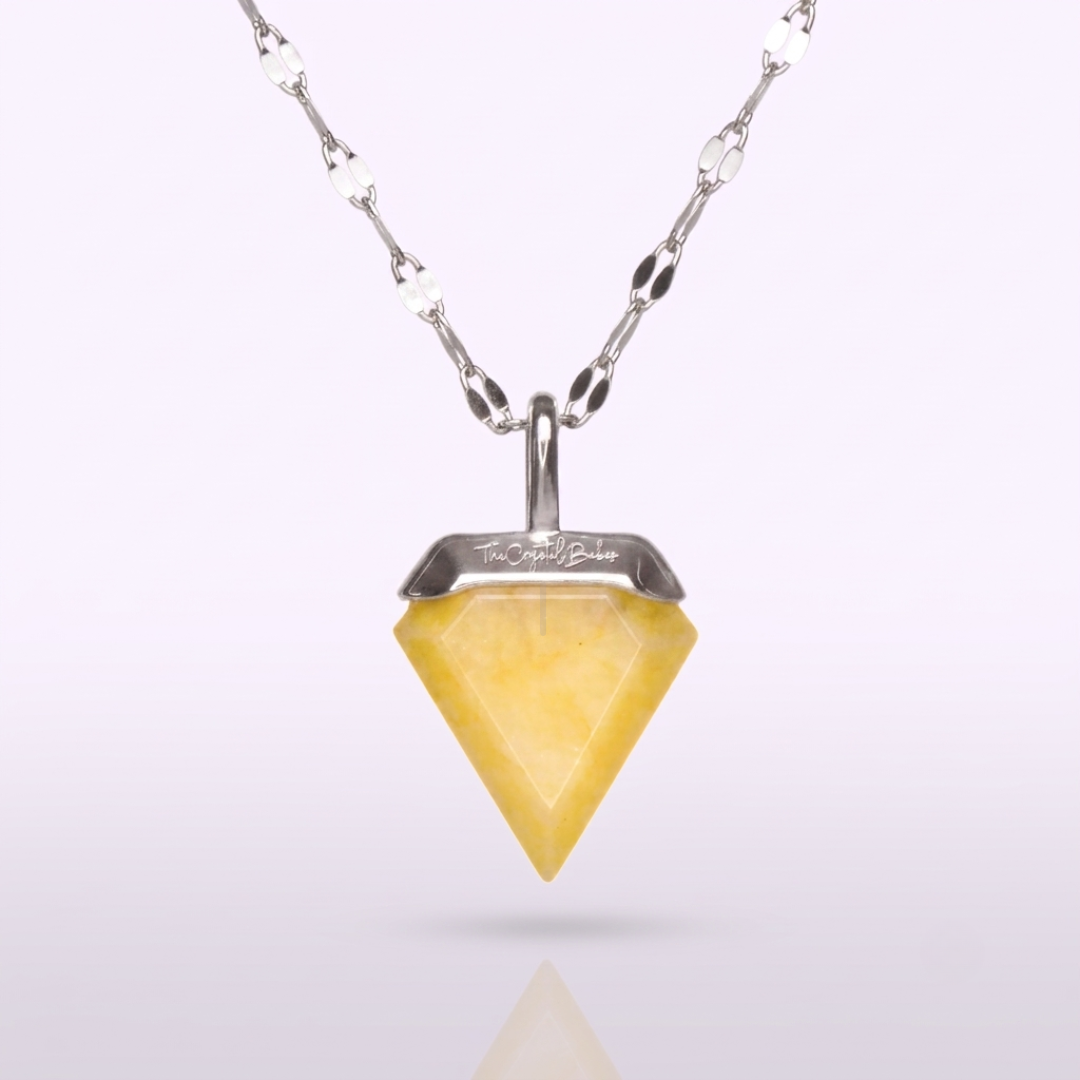 Gilded Citrine Necklace - view 6