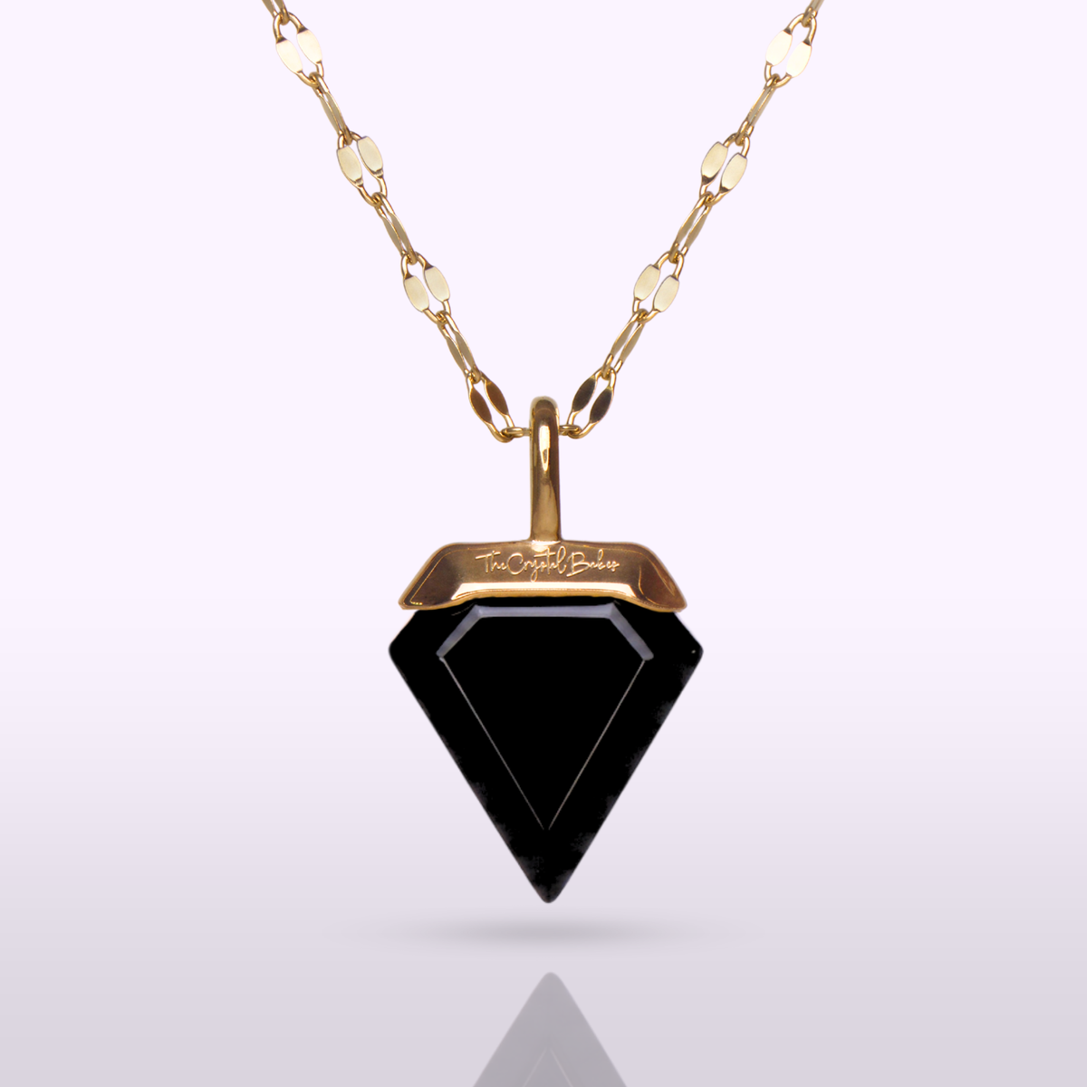 Sentinel Black Agate Necklace - view 1