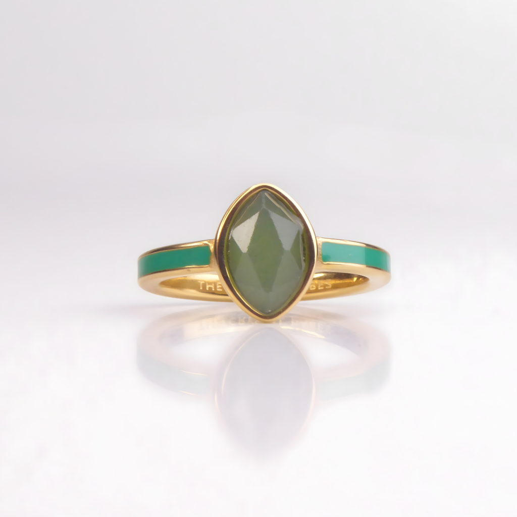 Charmed Green Aventurine Ring - view 1