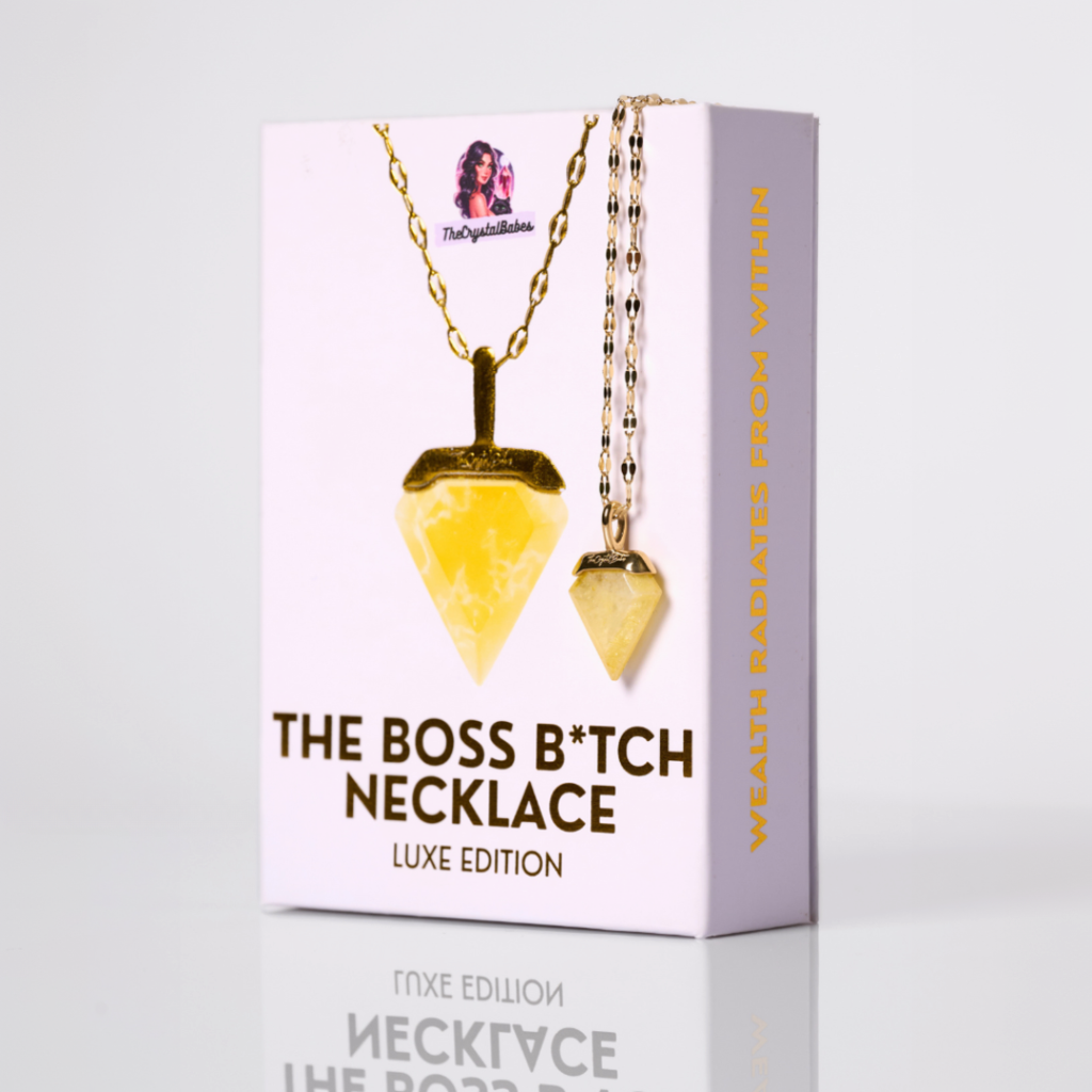 Gilded Citrine Necklace - view 5