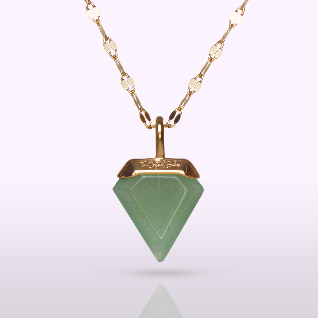 Charmed Green Aventurine Necklace - view 1