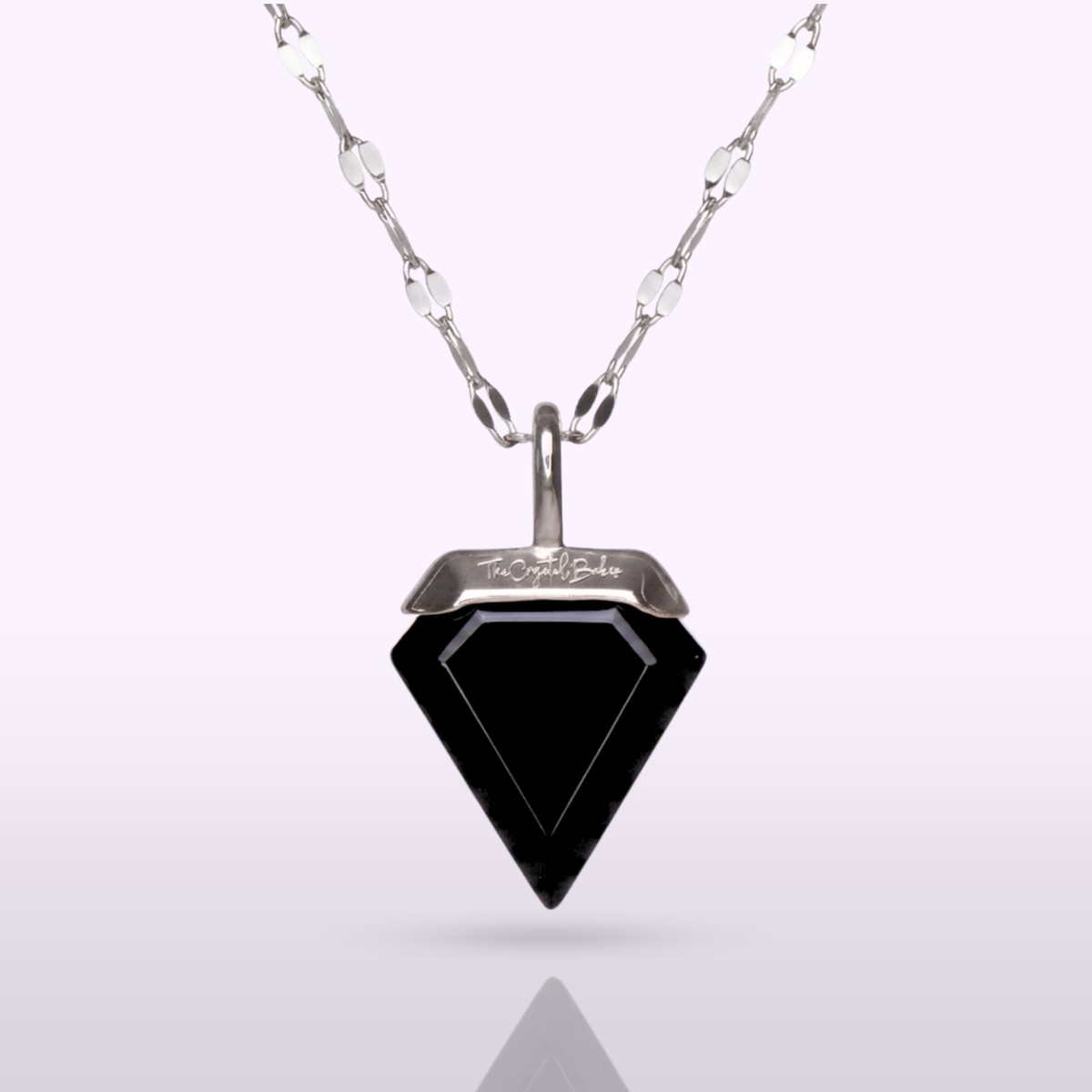 Sentinel Black Agate Necklace - view 6