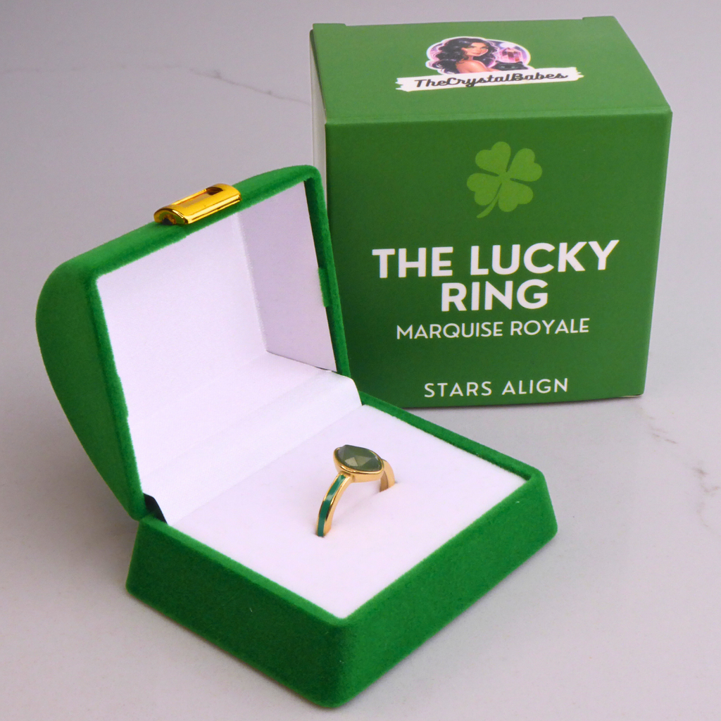 Charmed Green Aventurine Ring - view 2