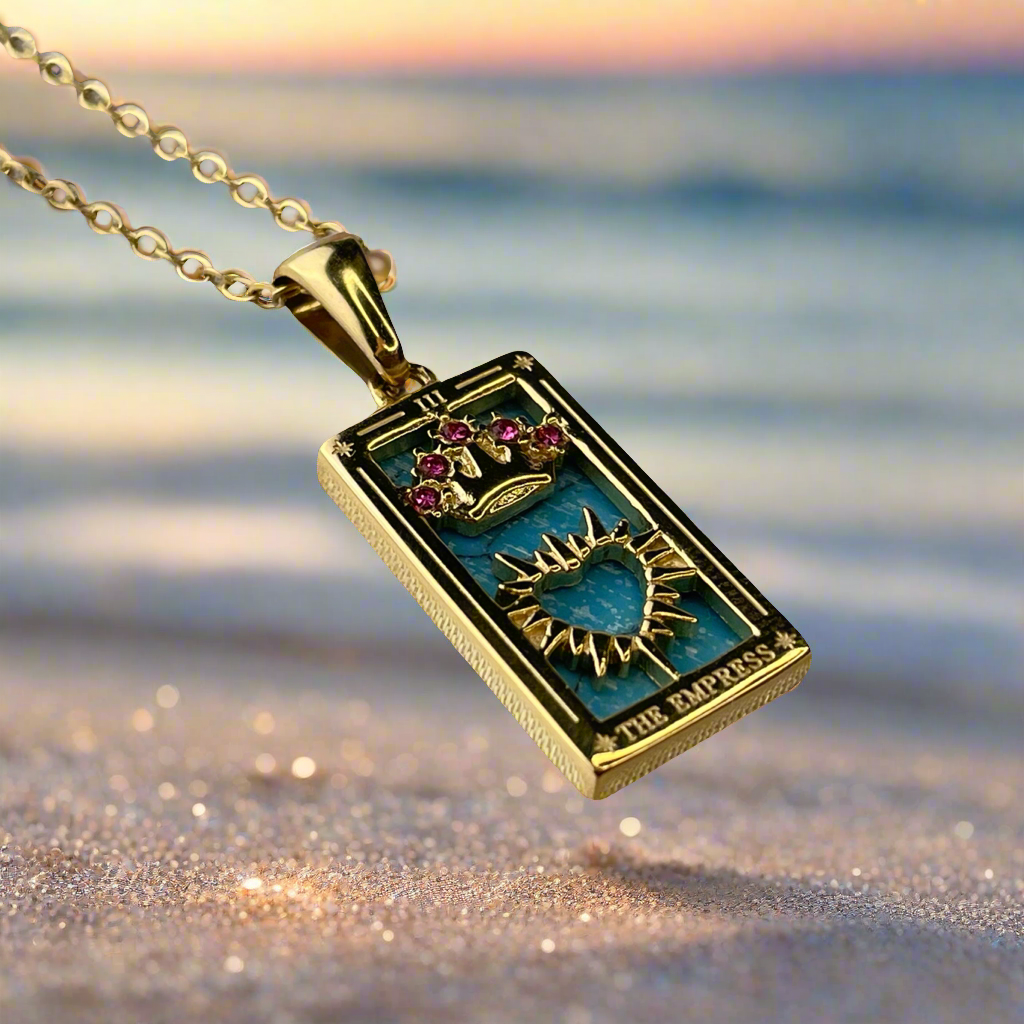 Empress Tarot Pendant Necklace - view 1