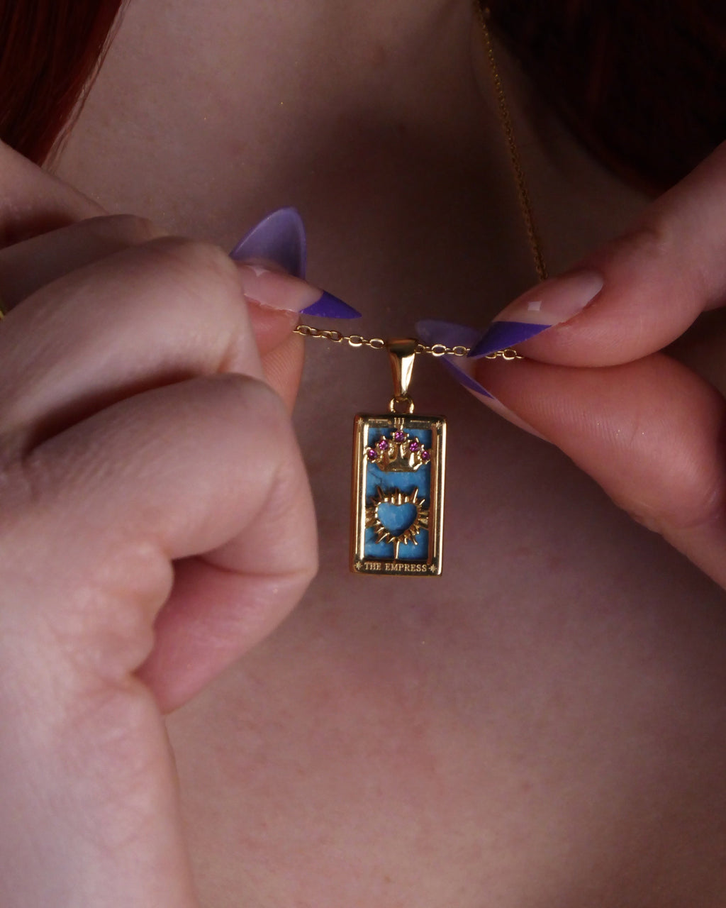 Empress Tarot Pendant Necklace - view 2